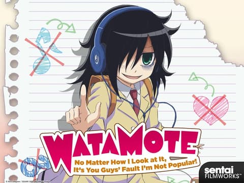 انمي واتاموتي WataMote الحلقة 3 مترجم