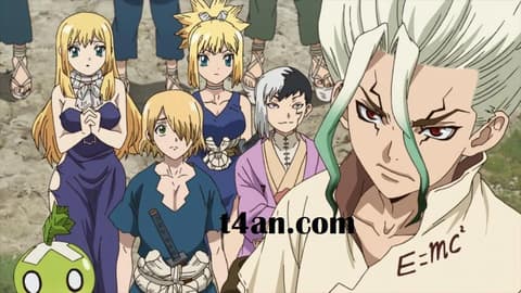 انمي دكتور ستون مدبلج عربي الحلقة 24 والاخيرة Dr. Stone